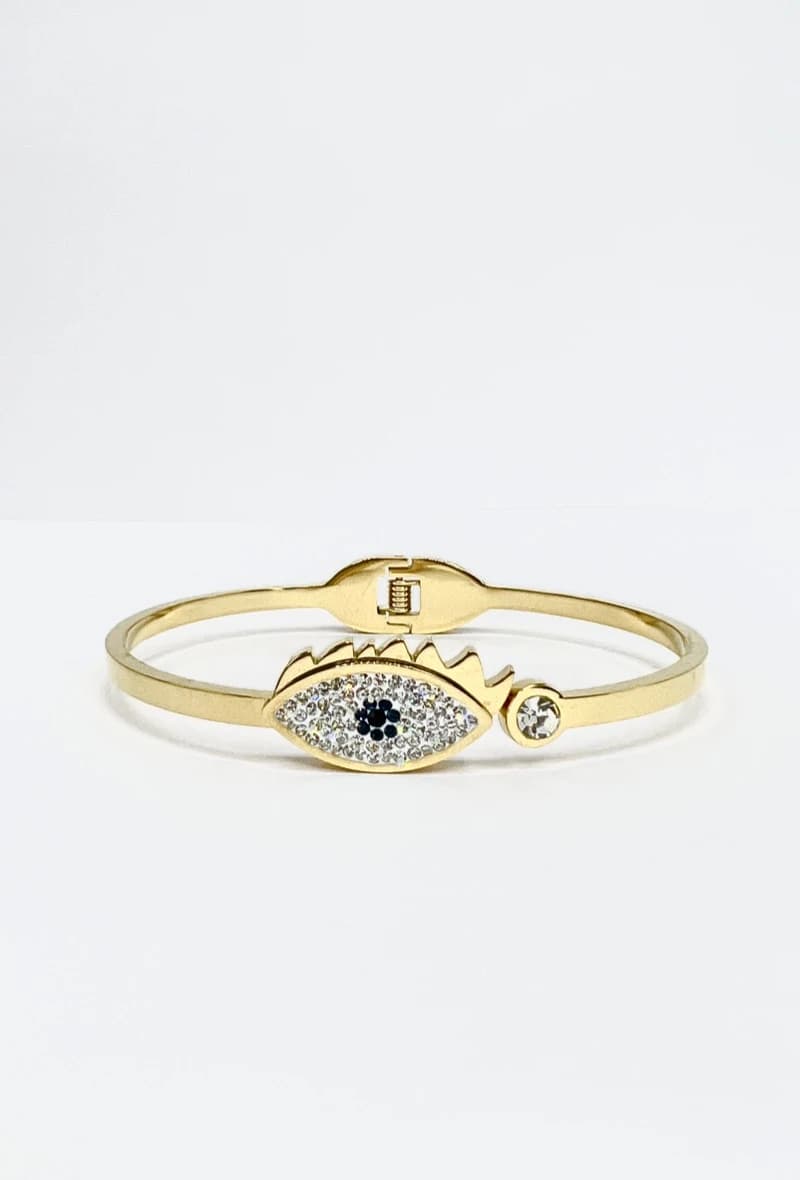 Bracelet jonc oeil