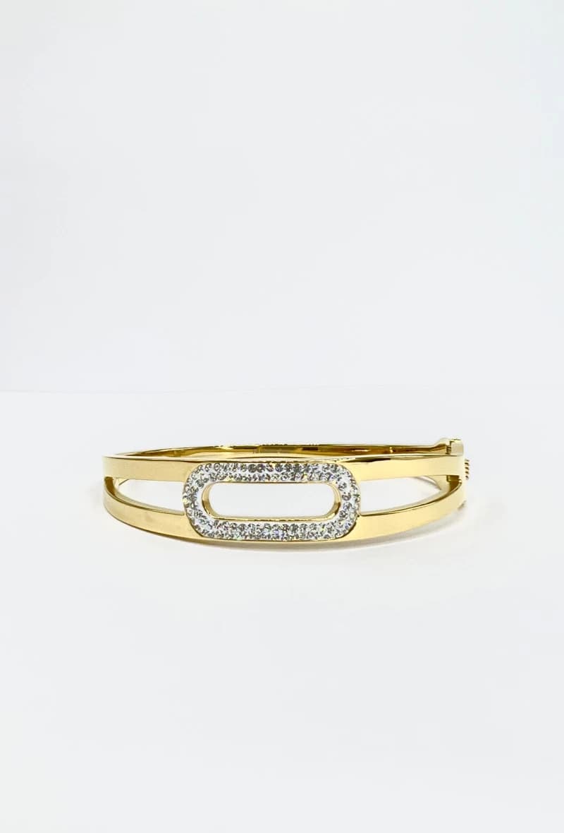 Bracelet jonc ovale