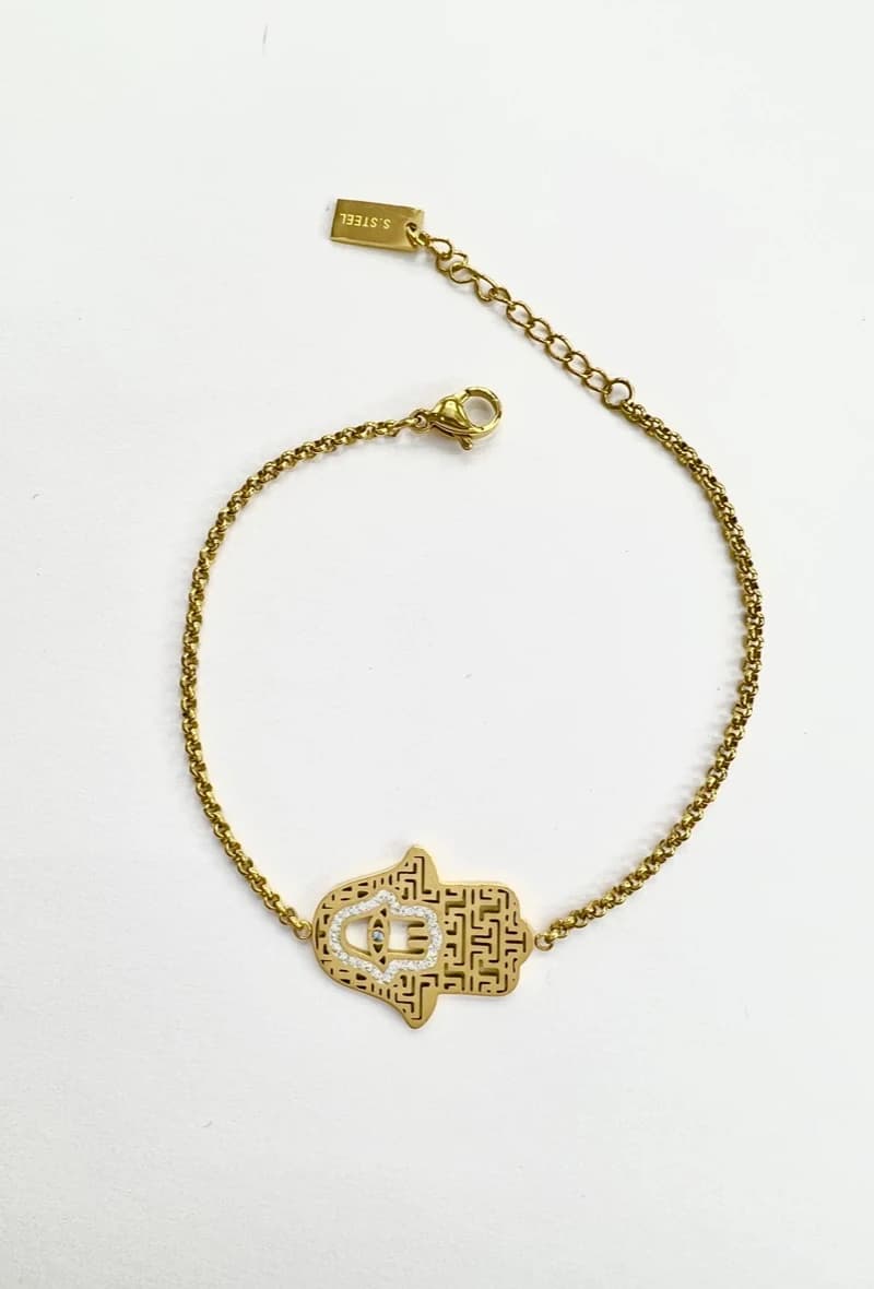 Bracelet main oriental oeil