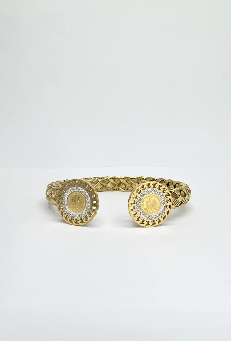 Bracelet jonc coq
