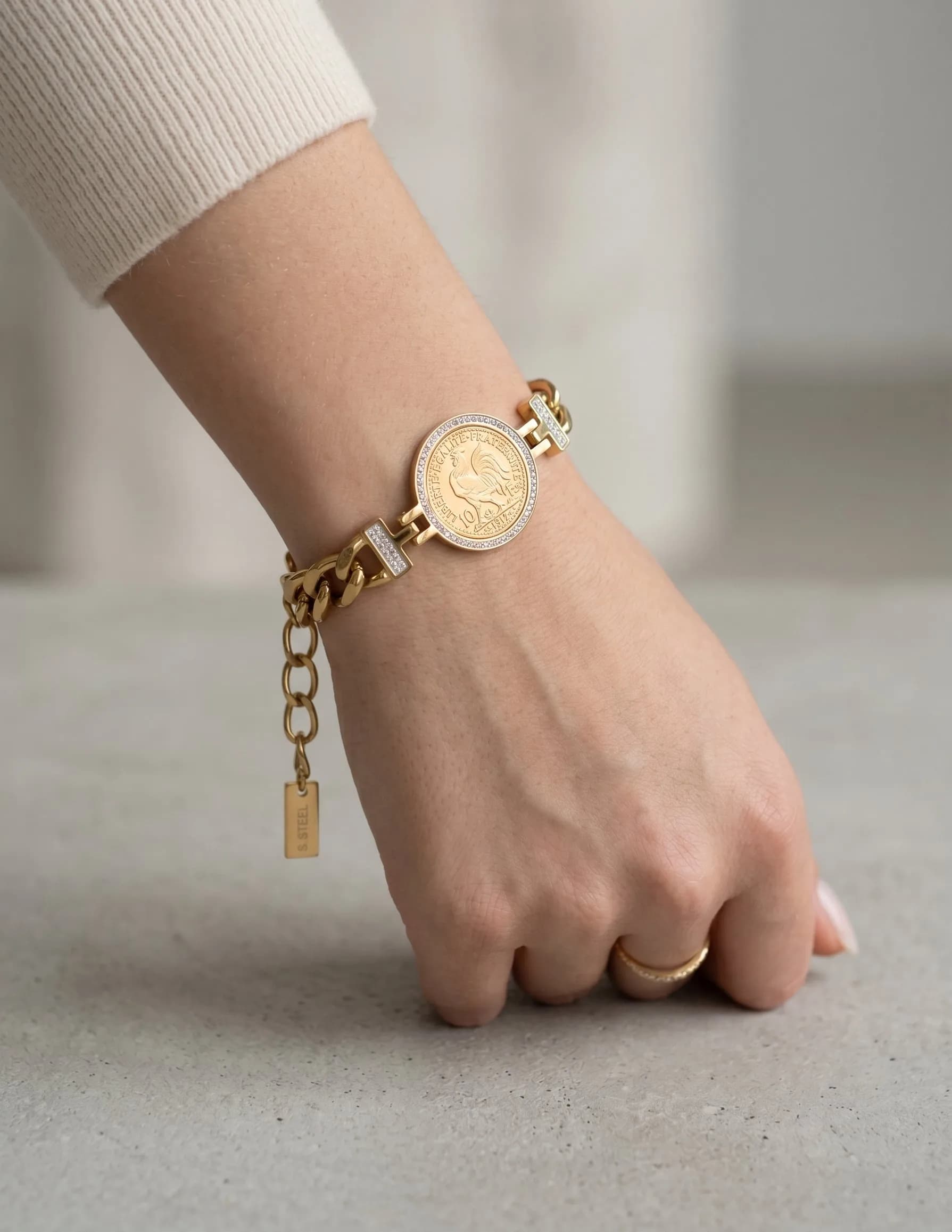 Bracelet coq