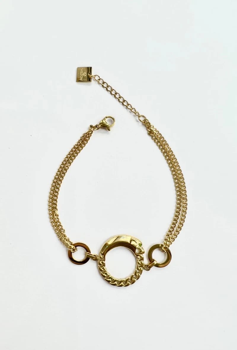 Bracelet léopard