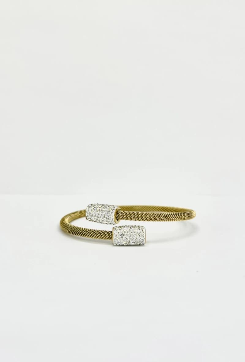 Bracelet jonc rectangle