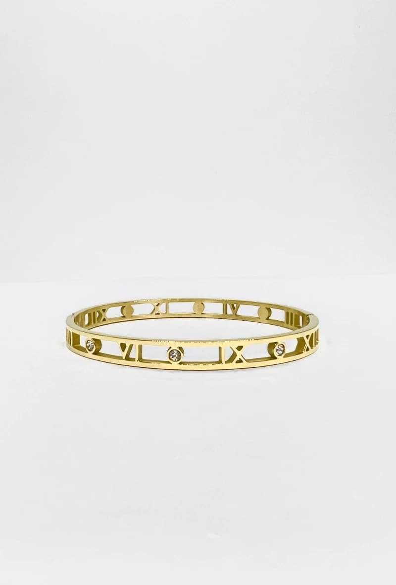Bracelet jonc chiffre