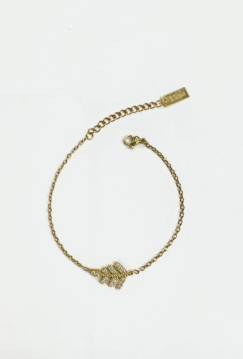 Bracelet feuille