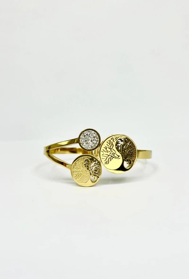 Bracelet jonc 3 ronds
