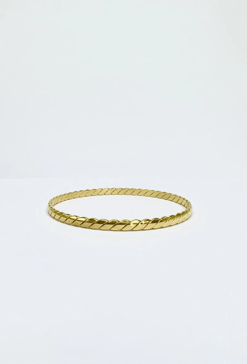 Bracelet jonc fin semainier