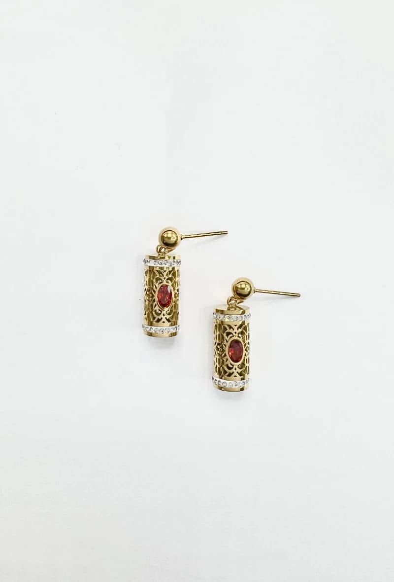 Boucle d'oreille lanterne
