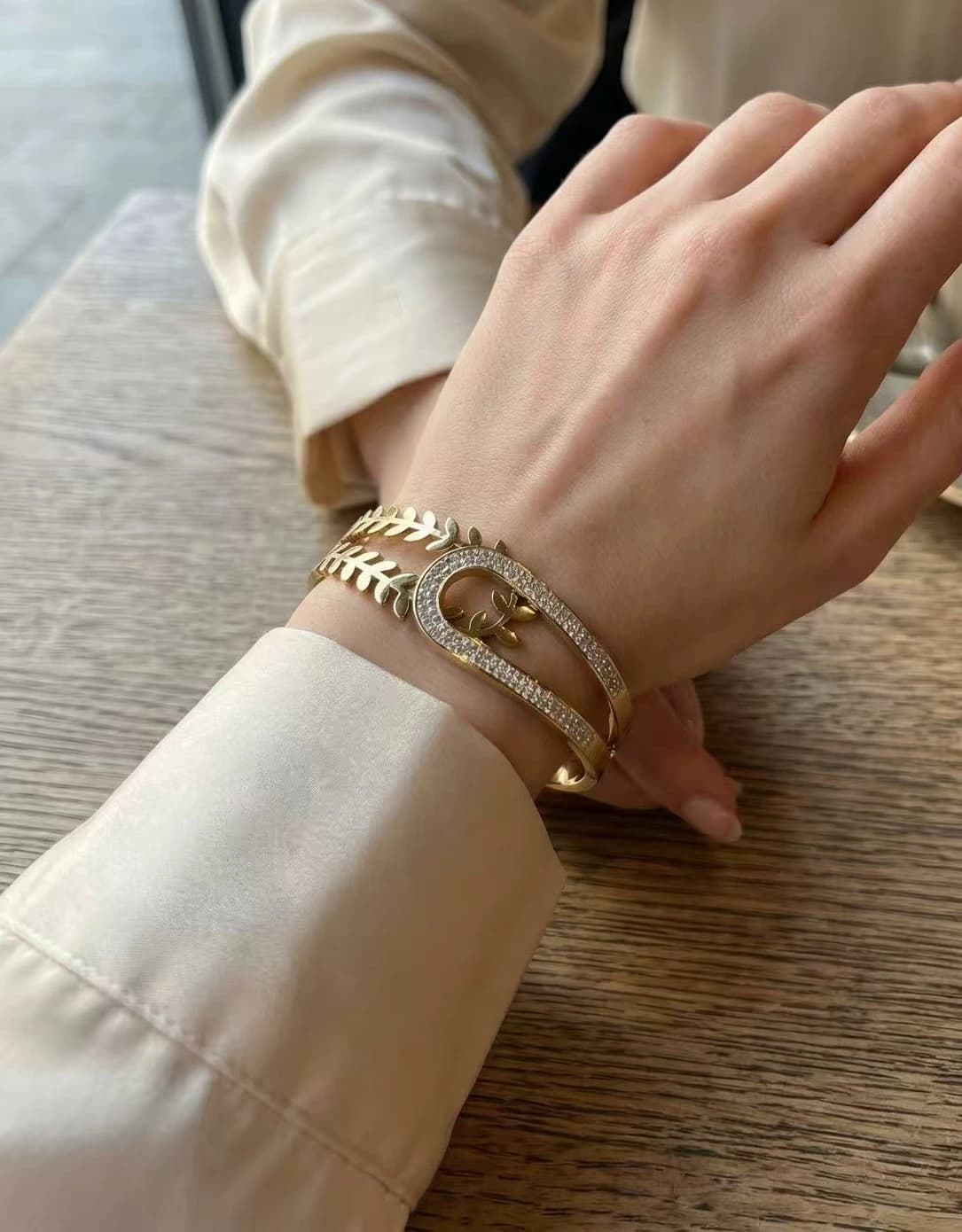 Bracelet jonc lien