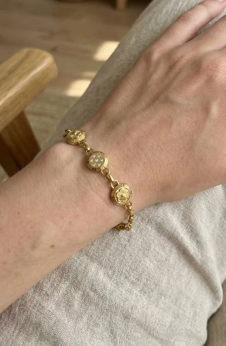 Bracelet fleur
