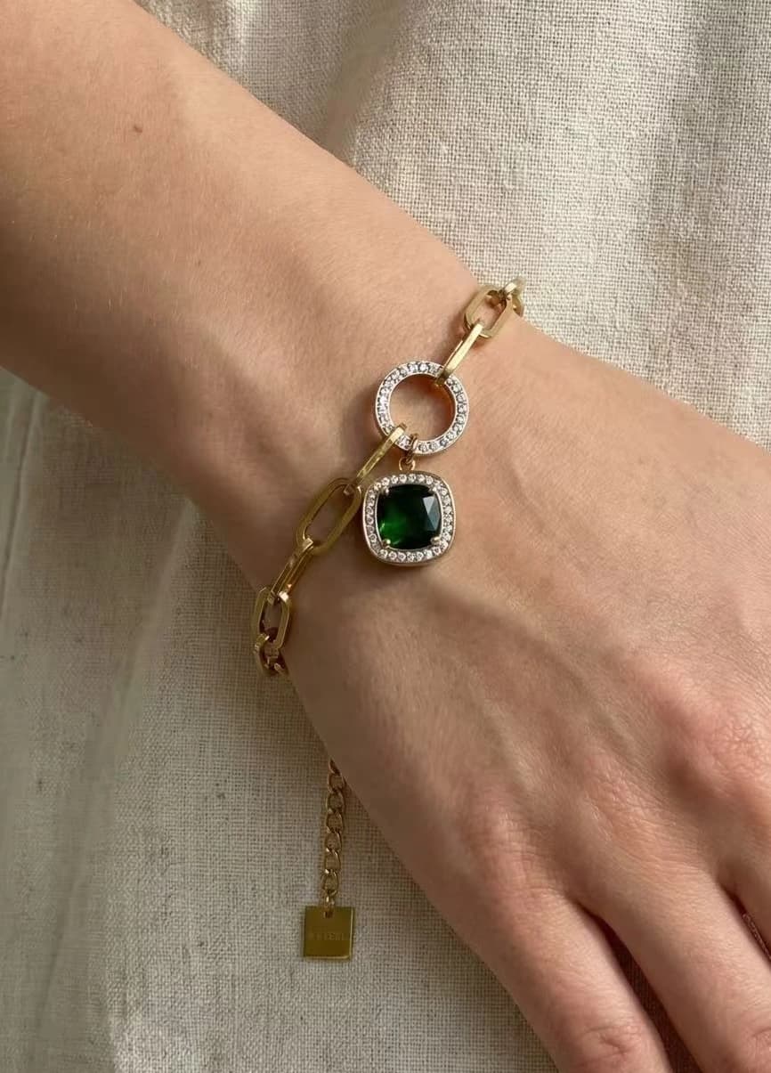 Bracelet carré coloré