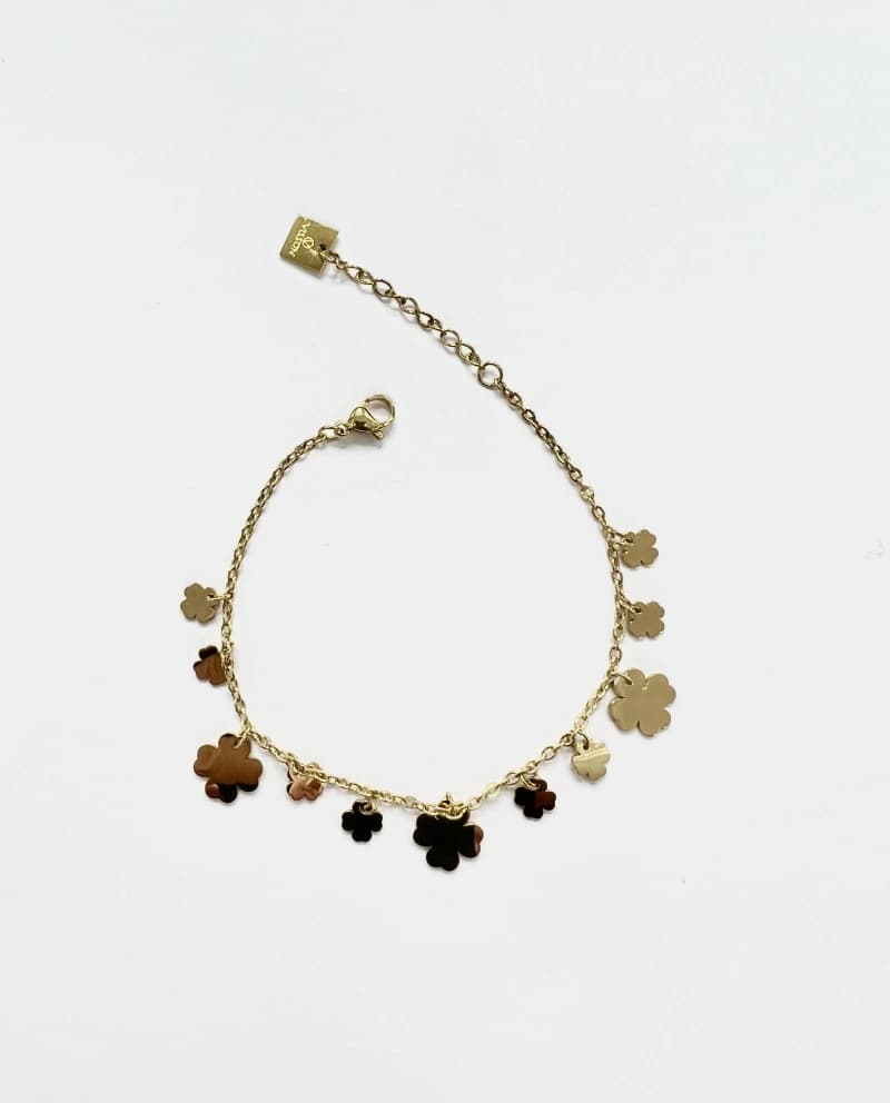 Bracelet trèfle