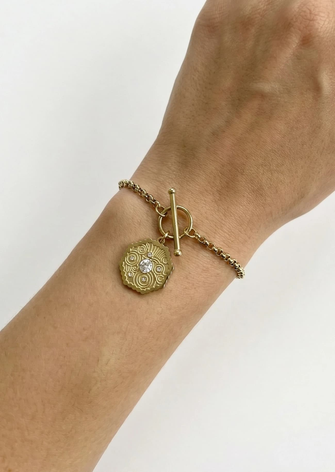Bracelet hexagone