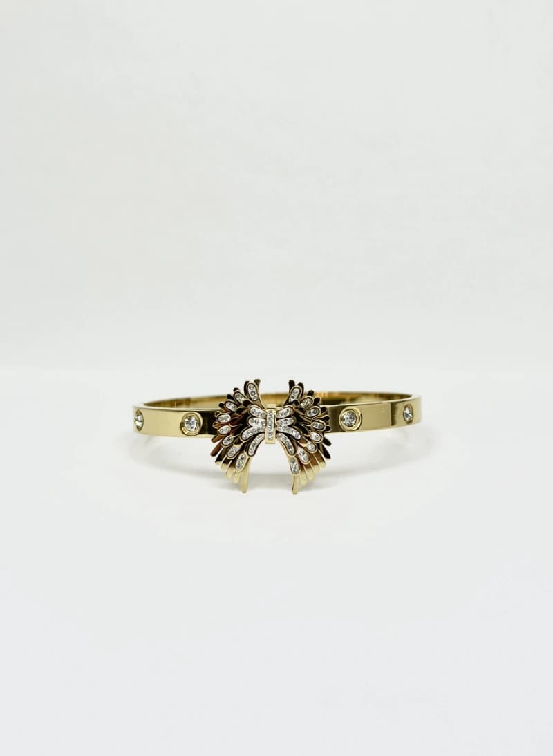 Bracelet jonc aile ange