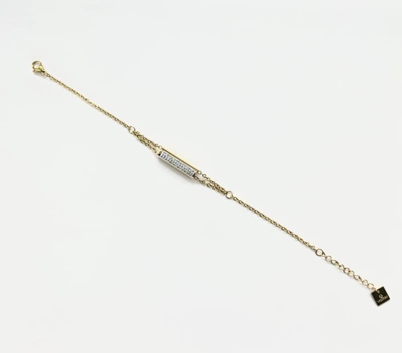 Bracelet barre strass