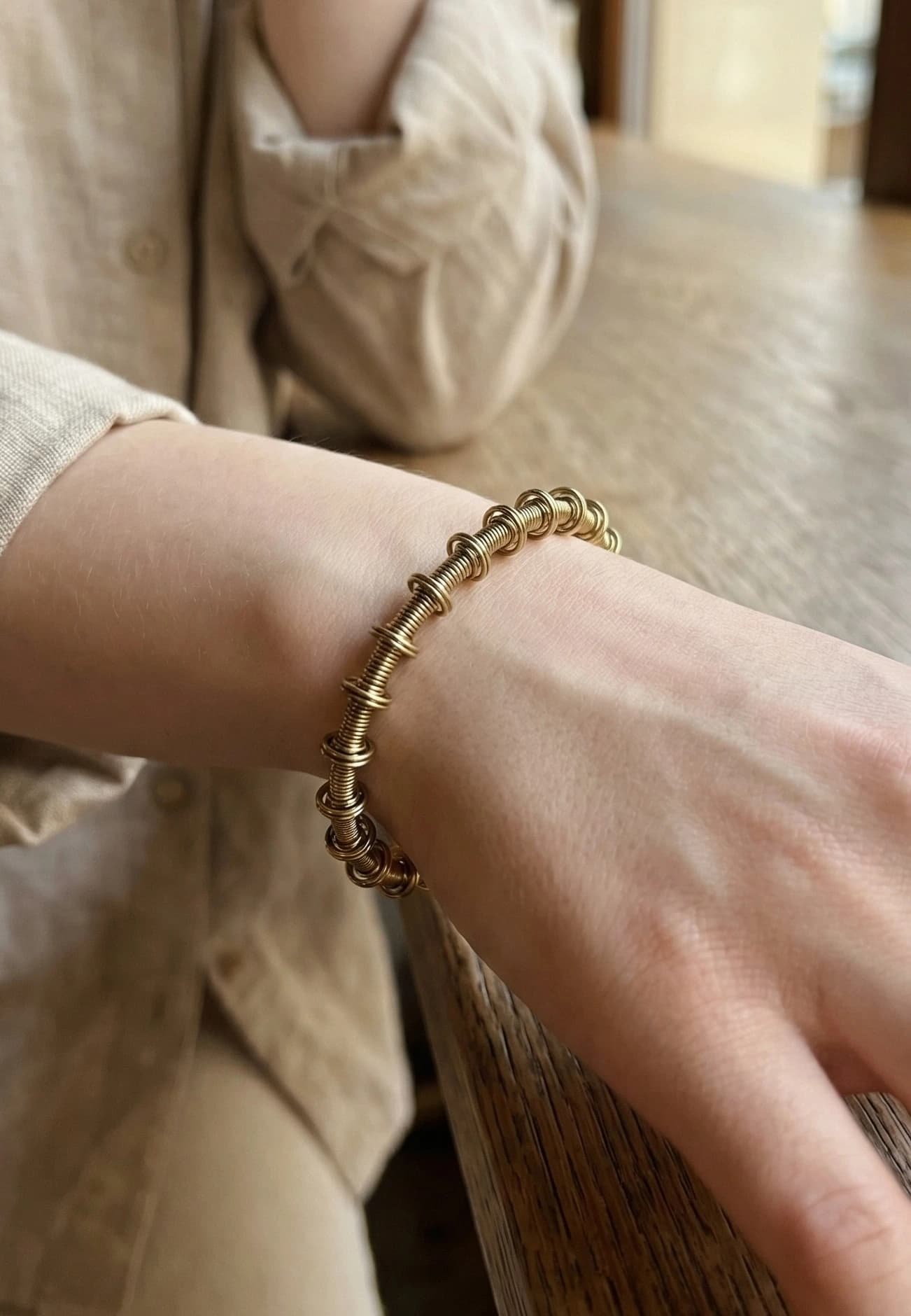 Bracelet ressort