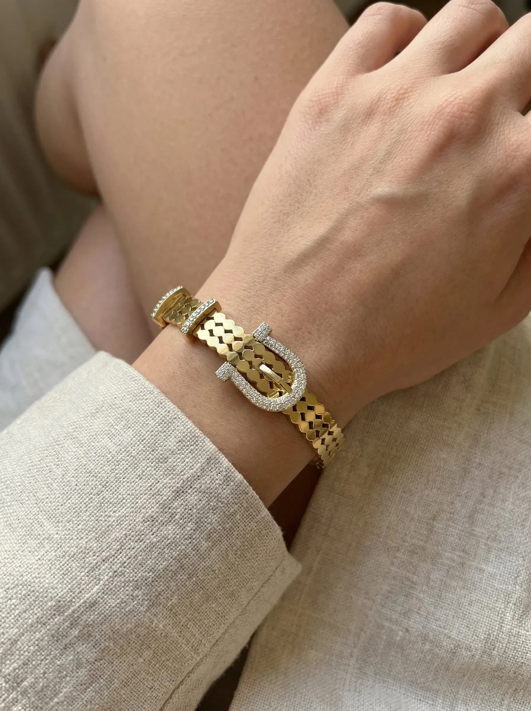 Bracelet jonc ceinture