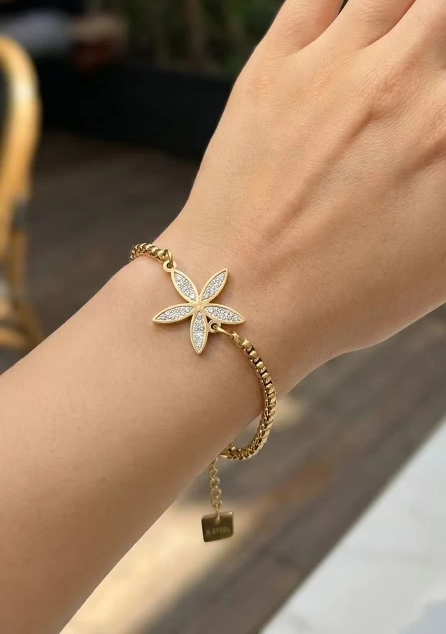 Bracelet fleur