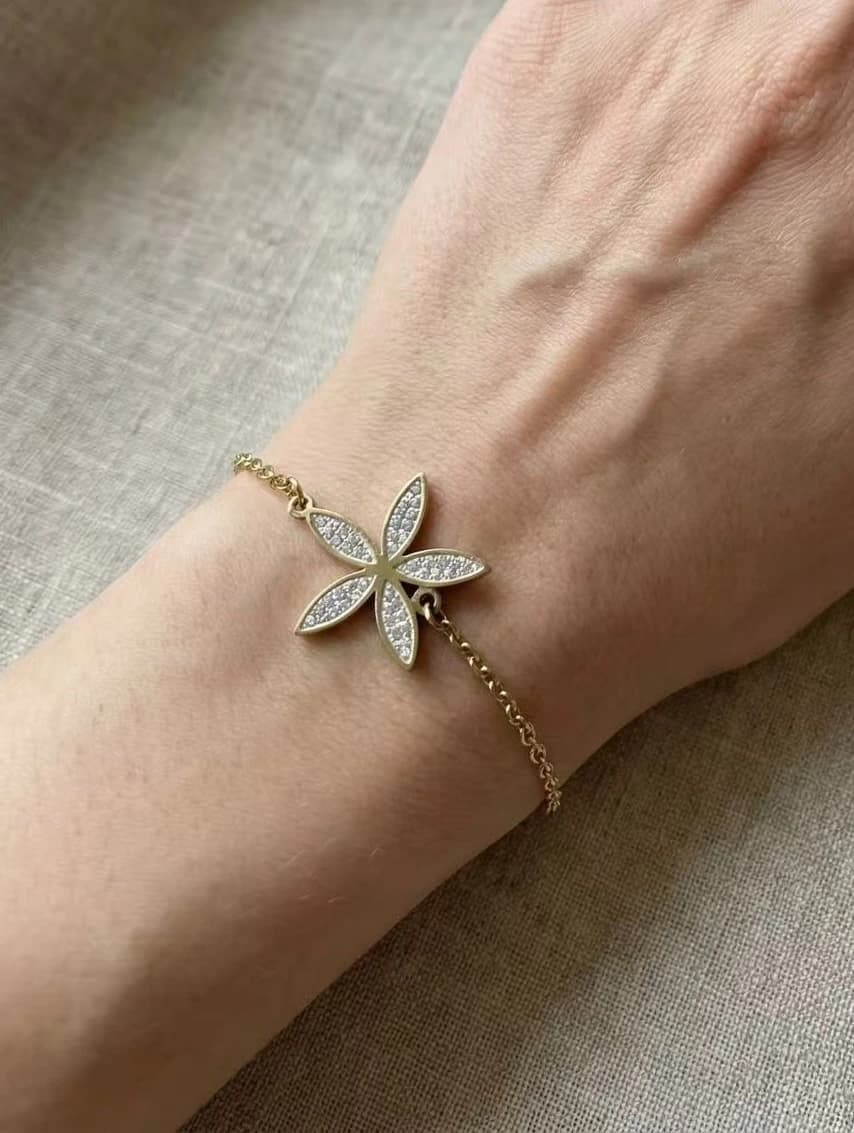 Bracelet fleur
