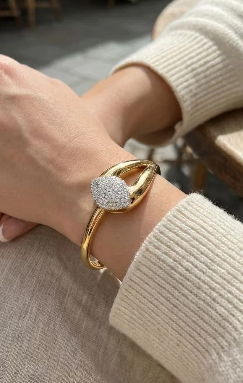 Bracelet jonc goutte