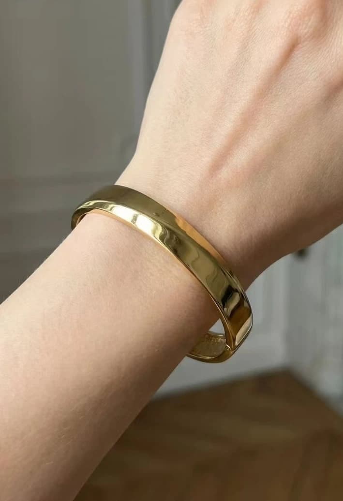 Bracelet jonc ligne