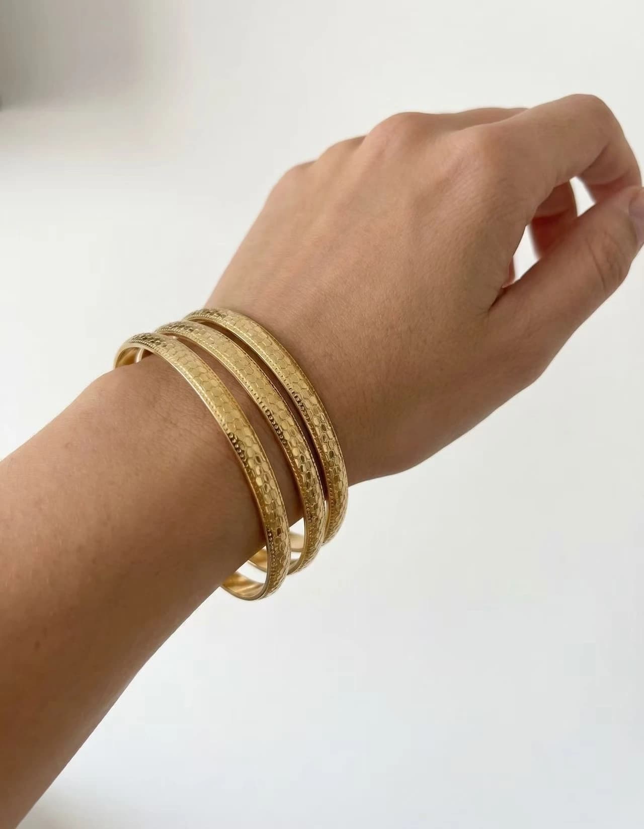 Lot 3 bracelets petits cercles