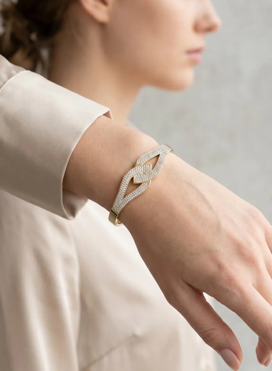 Bracelet jonc lien