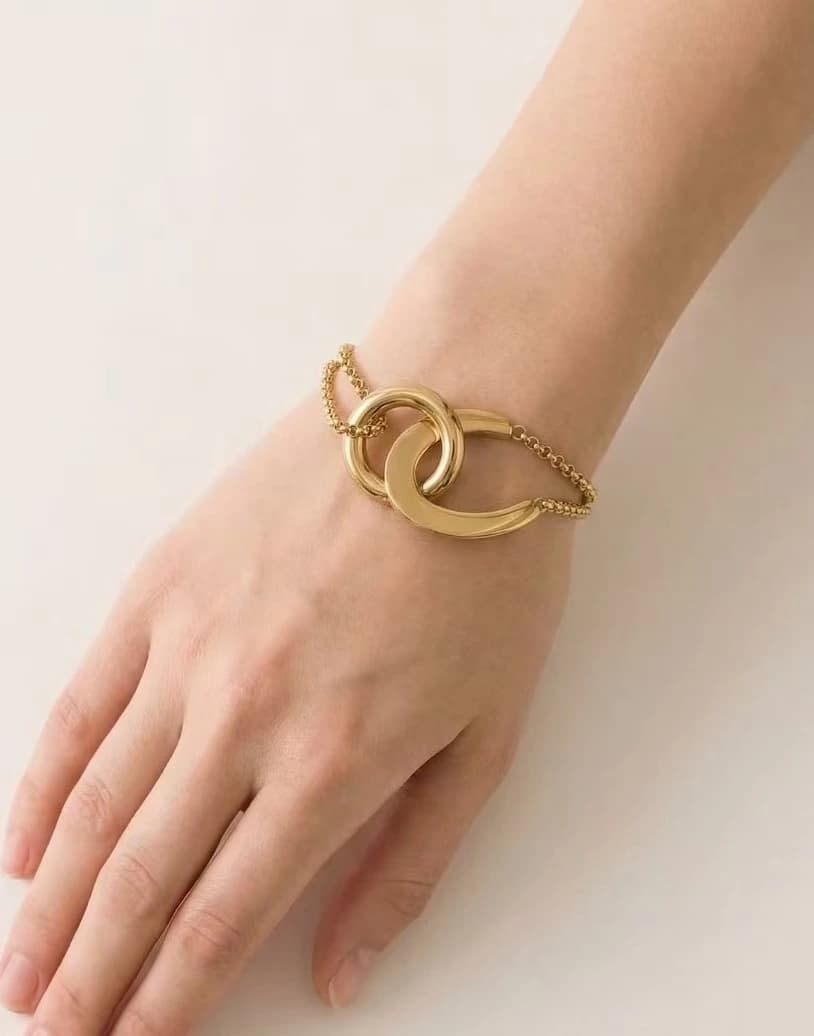 Bracelet cercle et U