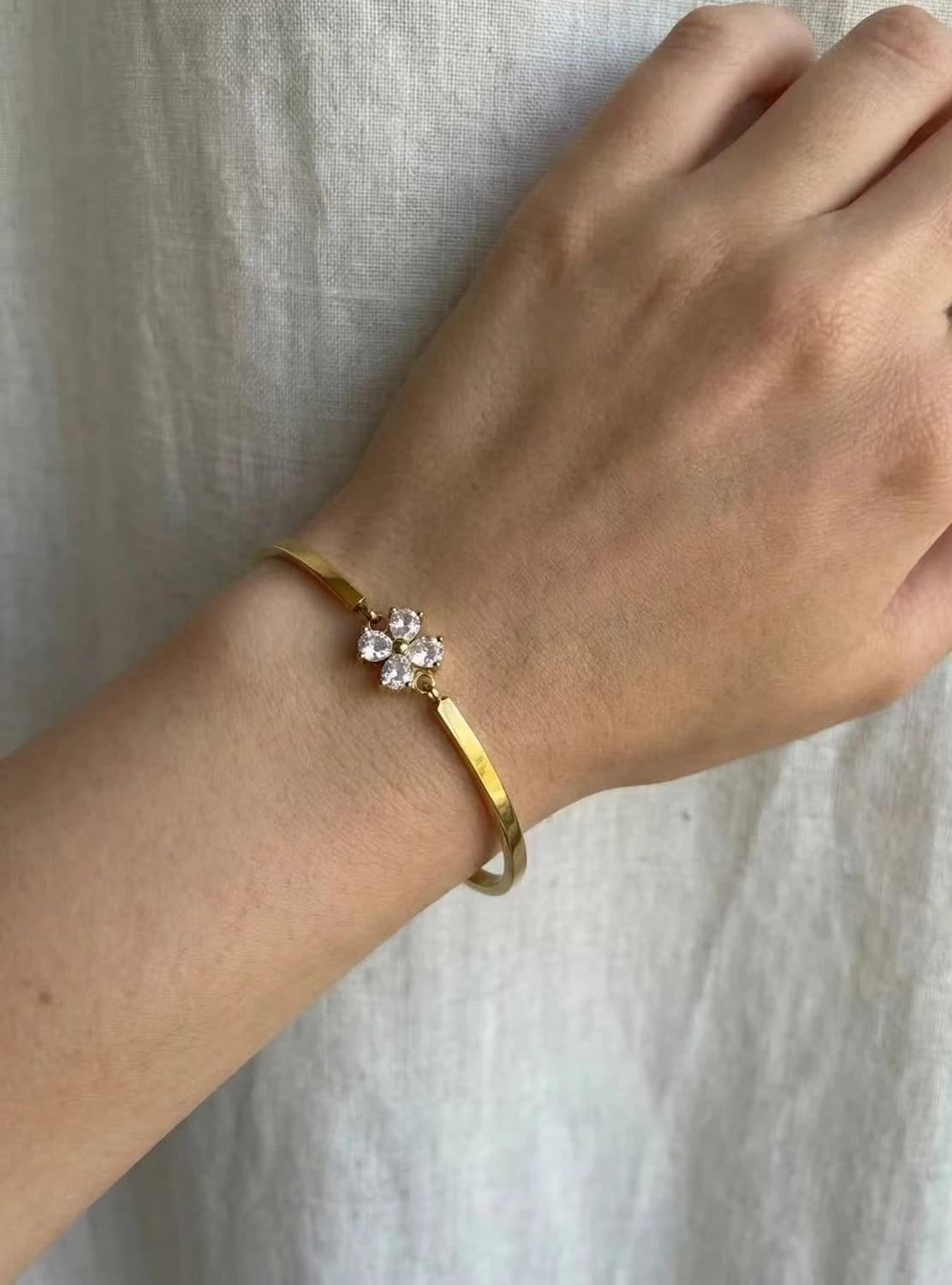 Bracelet trèfle