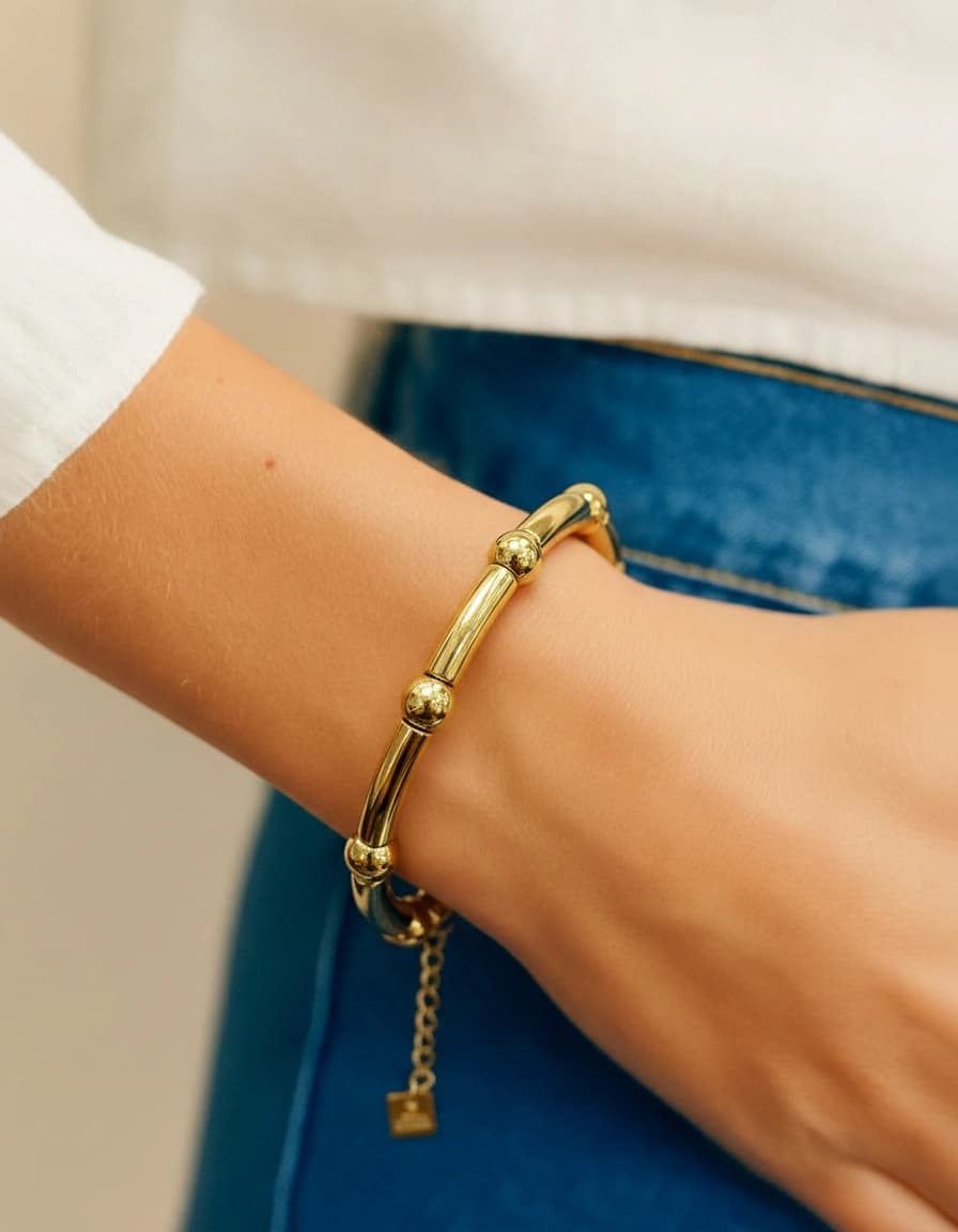 Bracelet chaine tube
