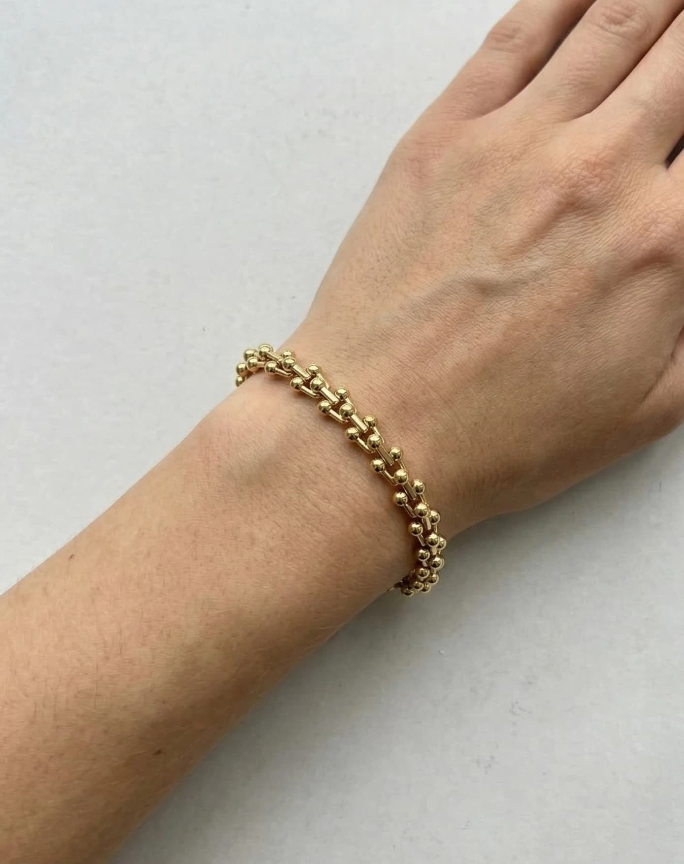 Bracelet chaine ovale