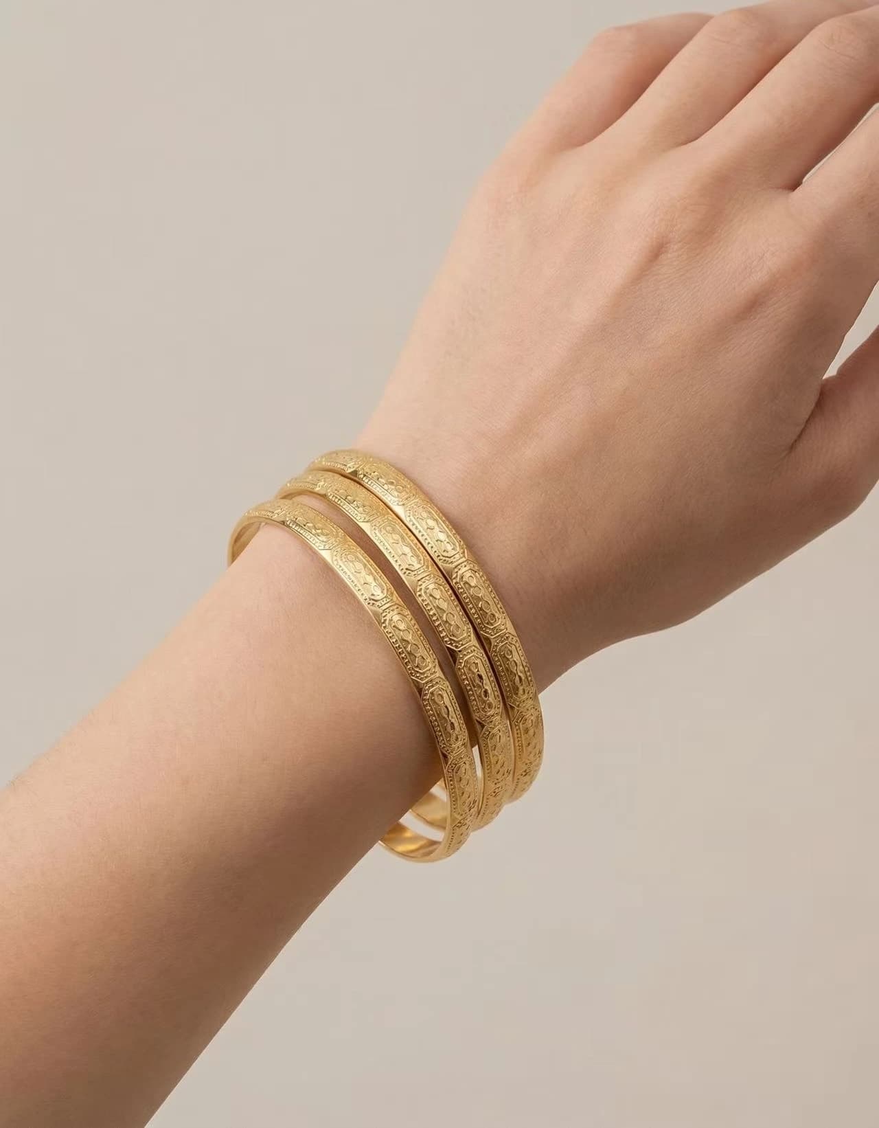 Lot 3 bracelets rectangle