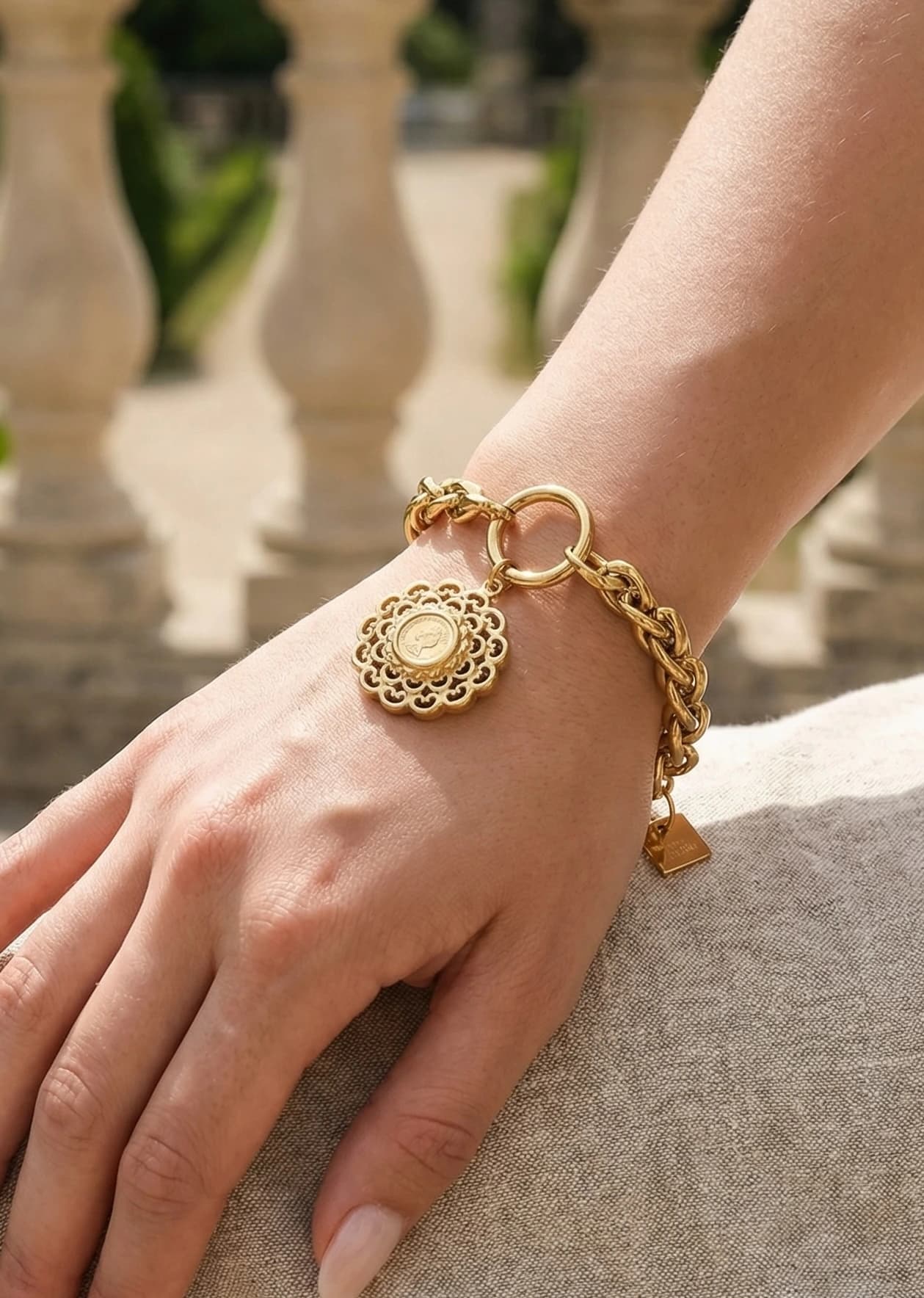 Bracelet Elizabeth rond