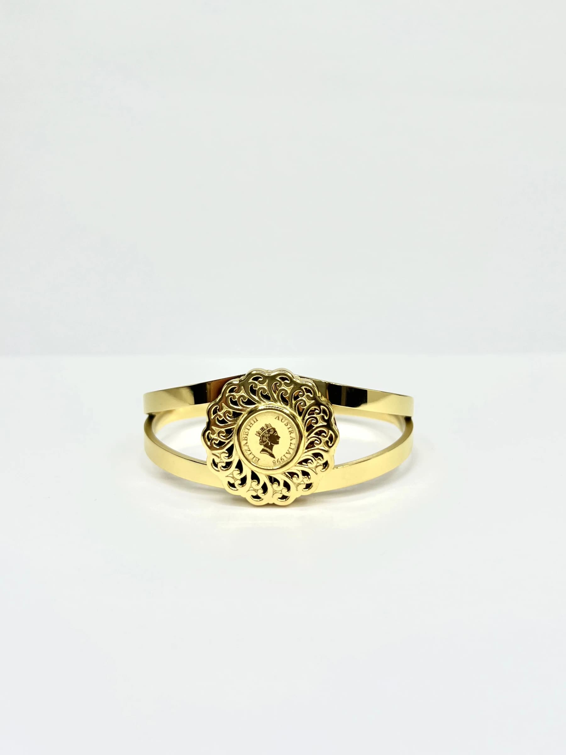 Bracelet jonc Elizabeth rond