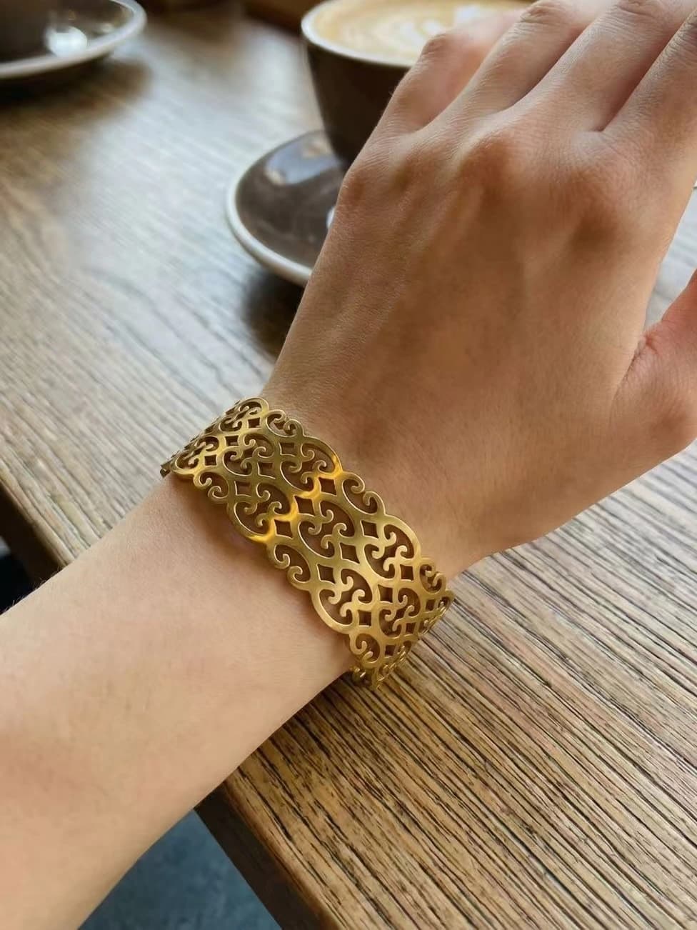 Bracelet jonc oriental