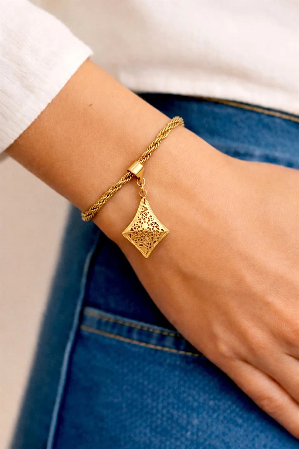 Bracelet losange oriental