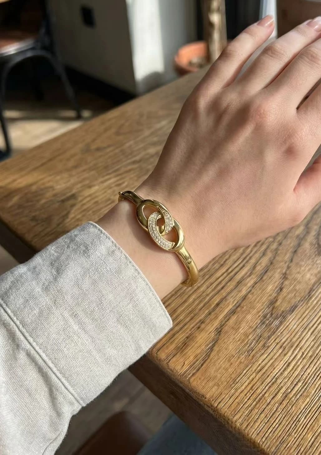 Bracelet jonc lien