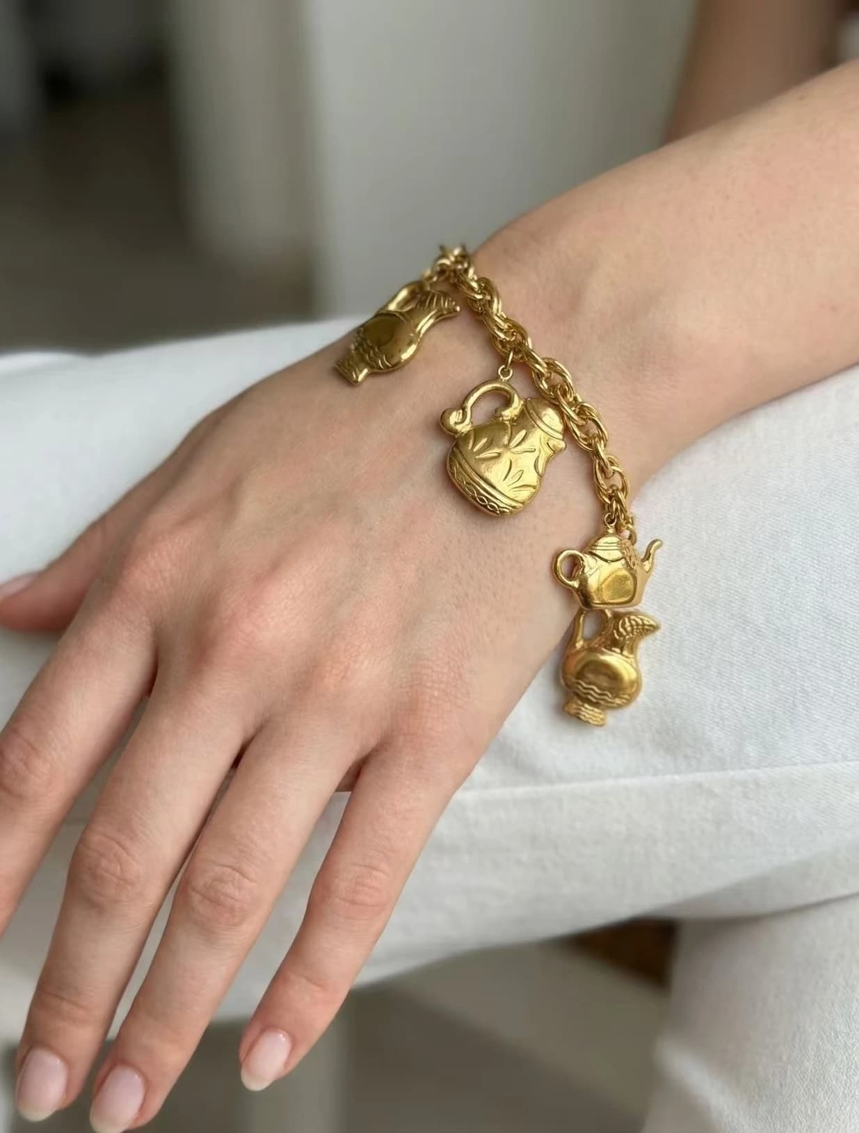 Bracelet bibelot théière