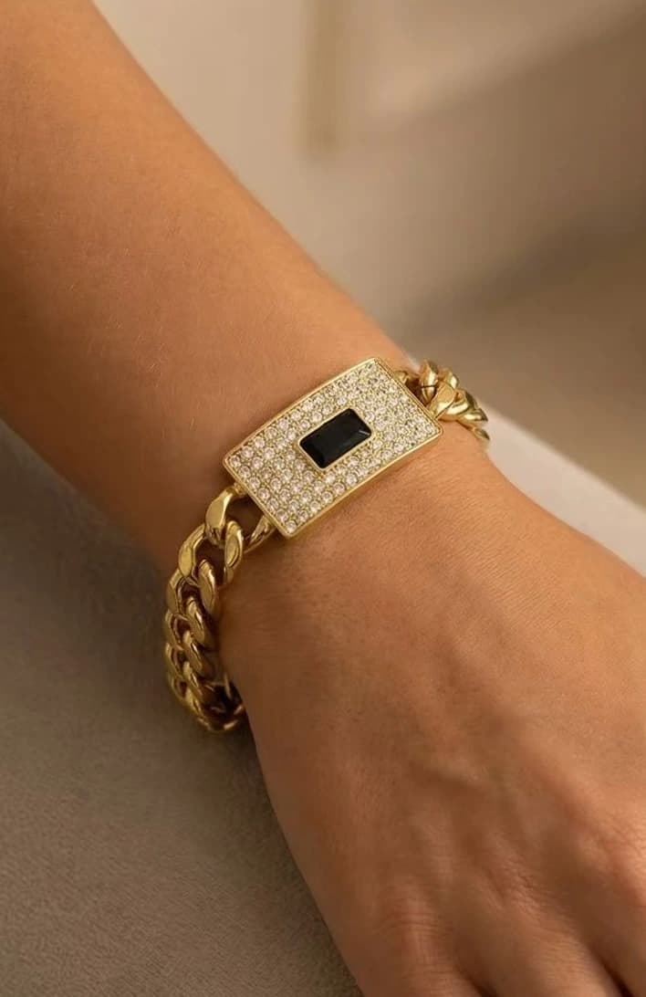 Bracelet rectangle monaco