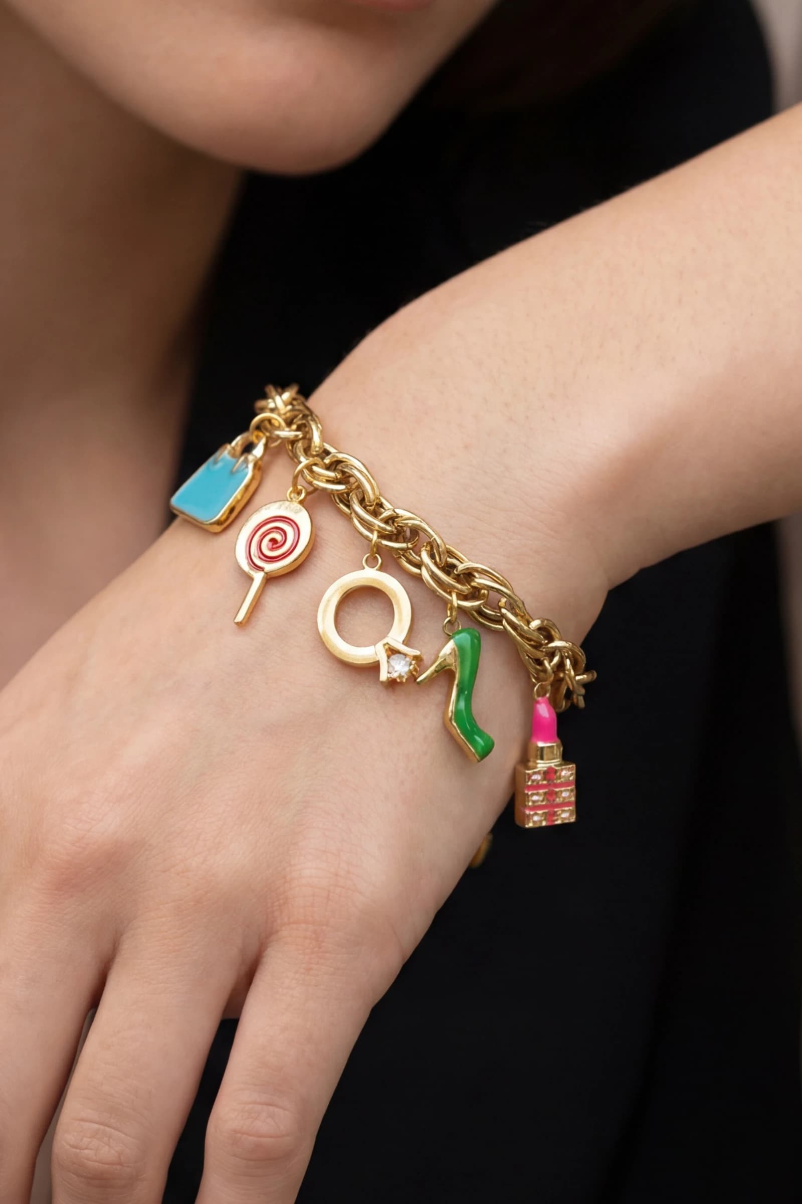 Bracelet bibelot bague