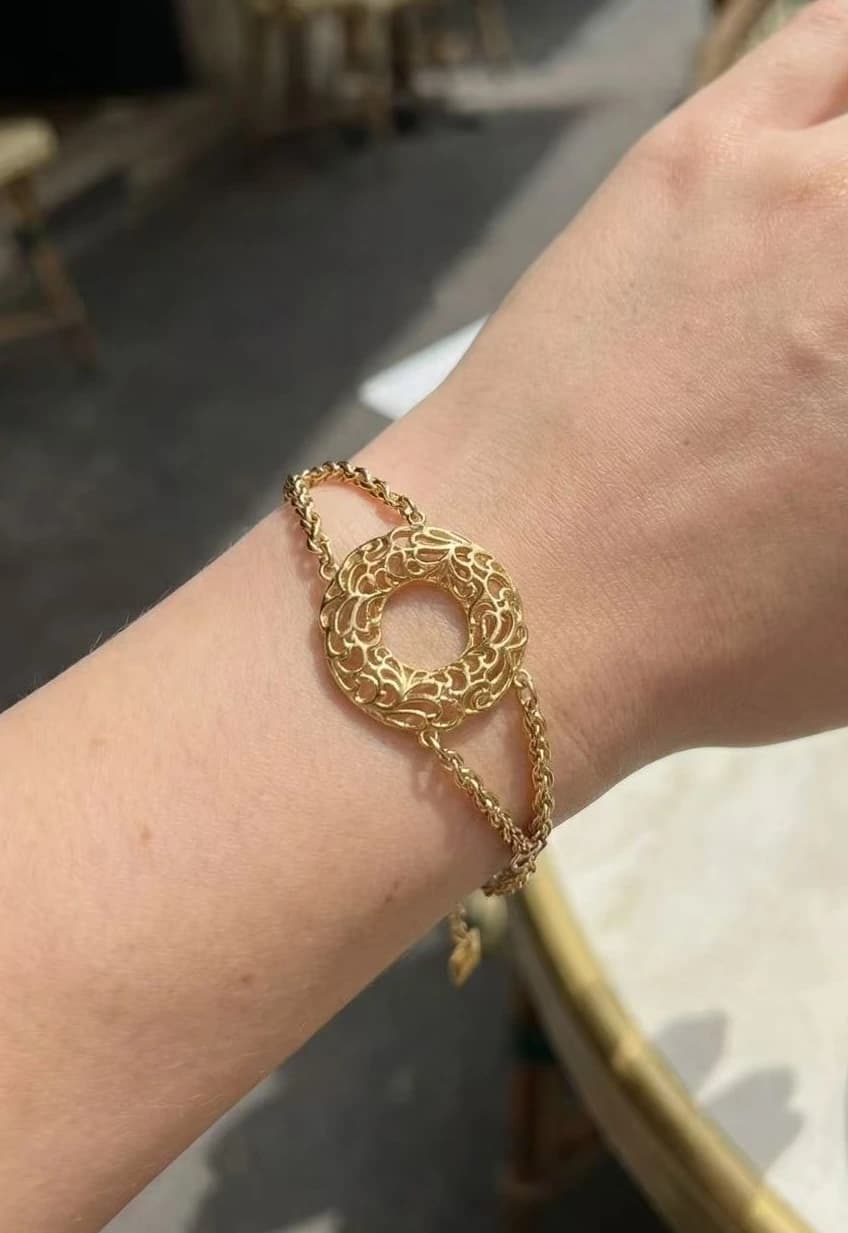 Bracelet cercle oriental