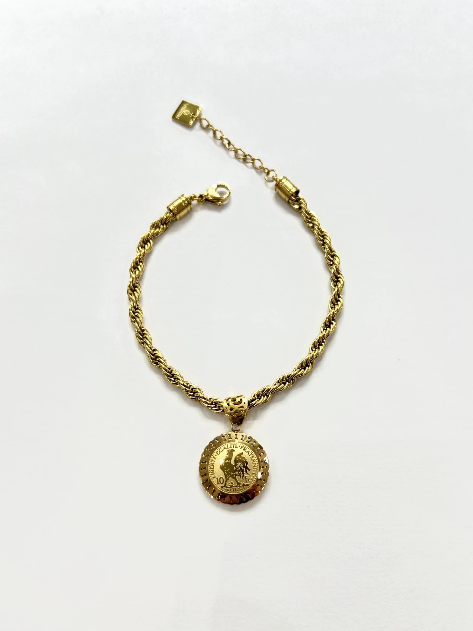 Bracelet coq rond