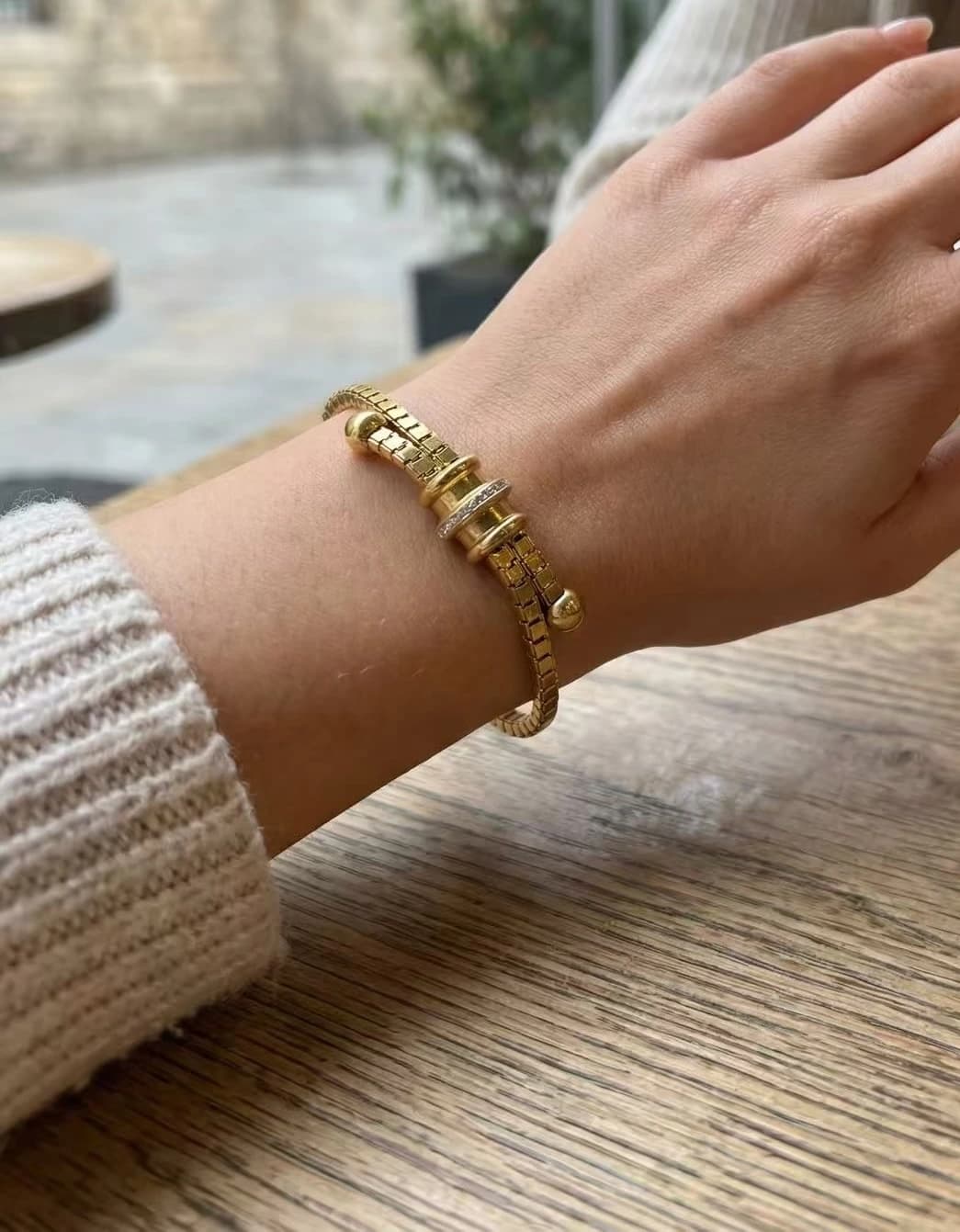 Bracelet pompom
