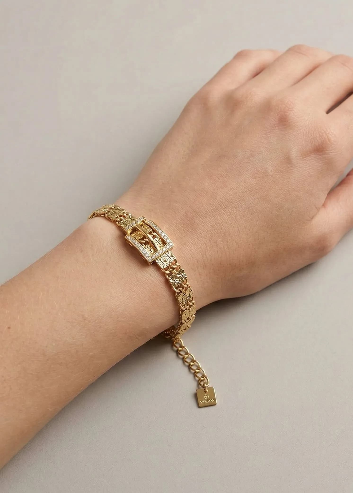 Bracelet carré oriental