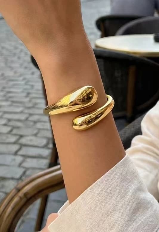 Bracelet jonc goutte