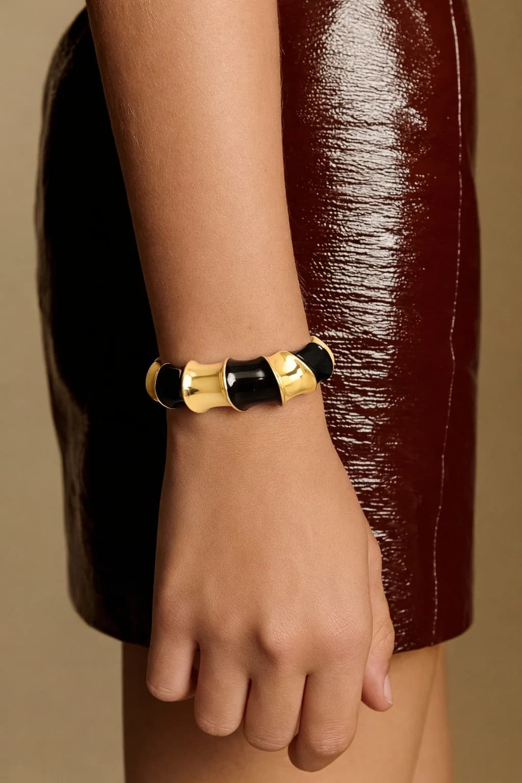 Bracelet jonc ondulé