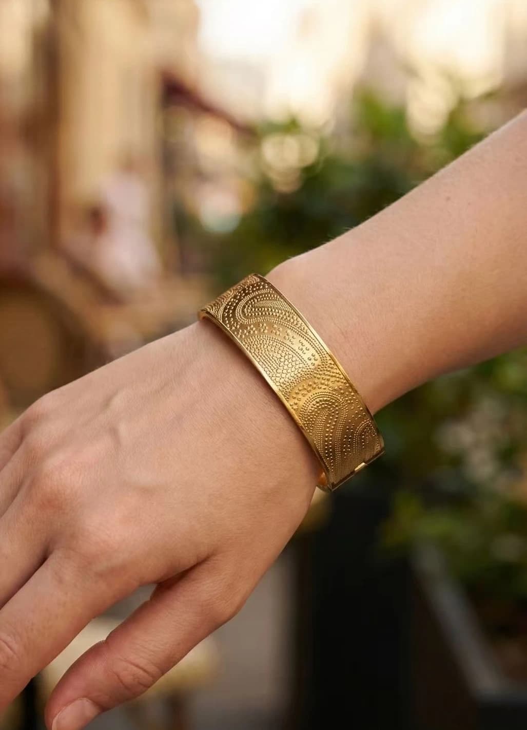 Bracelet jonc spirale