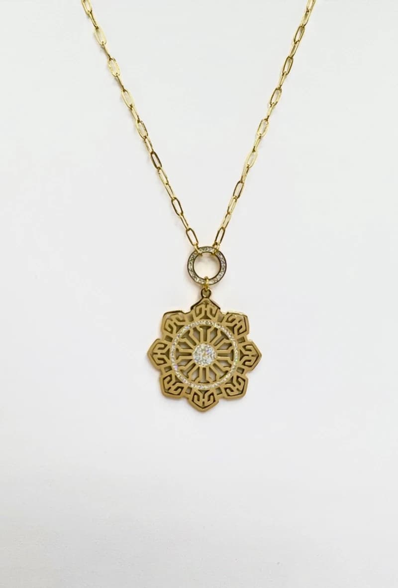 Collier octogone