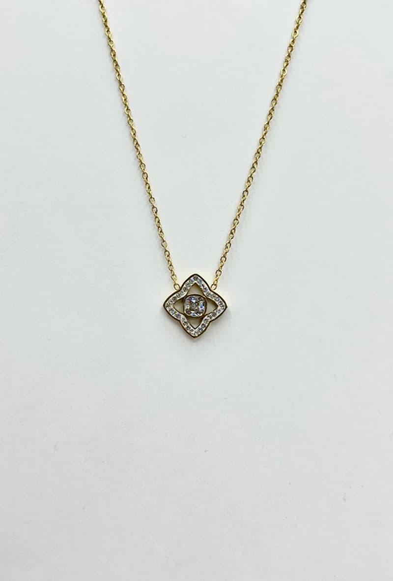 Collier trèfle