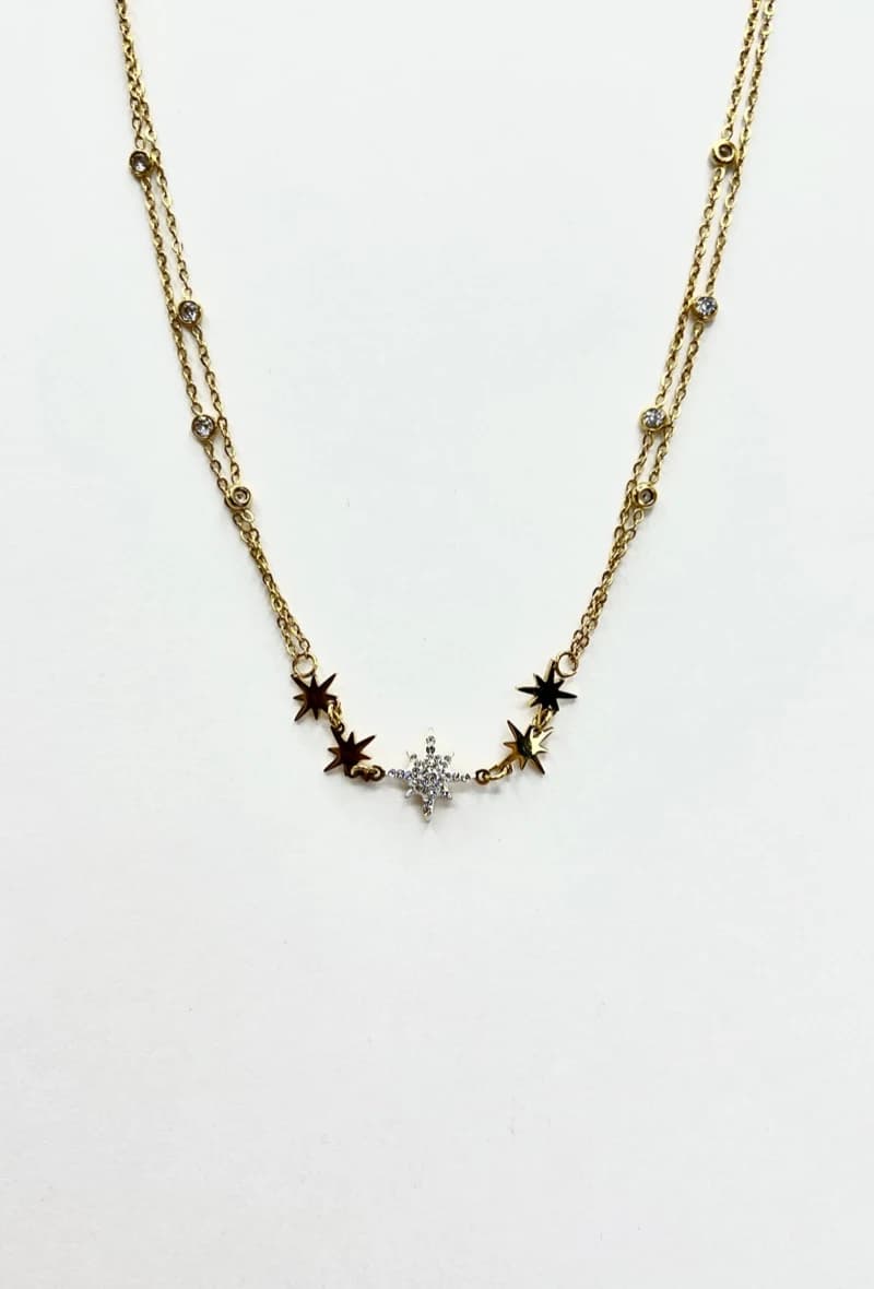 Collier étoile filante